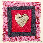 Latin Love - Handmade Heart Card