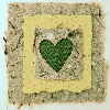 Emerald Heart - Handmade Valentine Cards