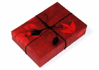 Valentines Romantic Red wrapping paper