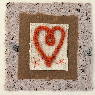 Viking heart valentine card