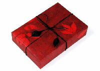Valentines Romantic Red wrapping paper