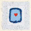 Woad Love - Hand made Valentines Card