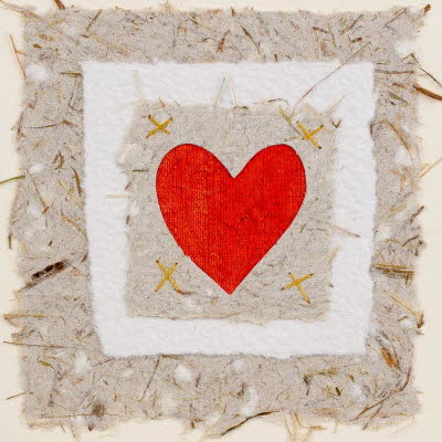 Ruby Heart valentine card